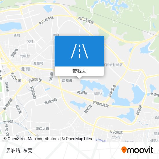 居岐路地图