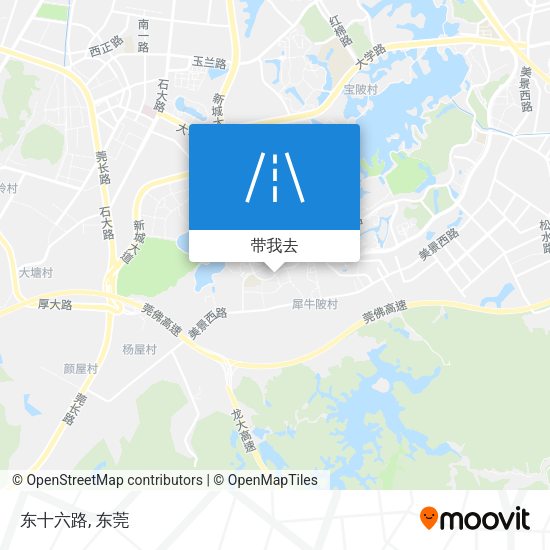 东十六路地图