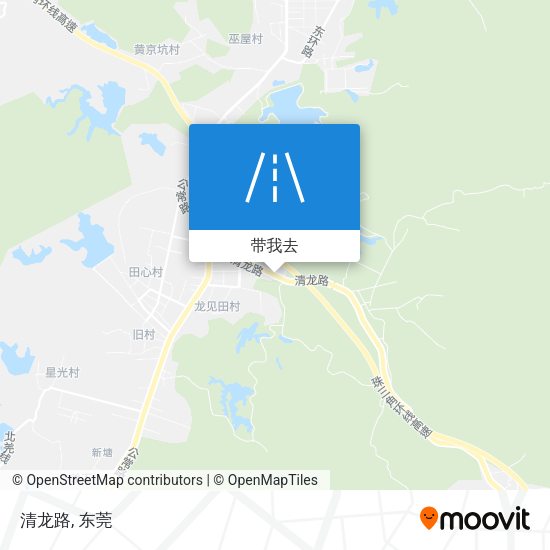 清龙路地图