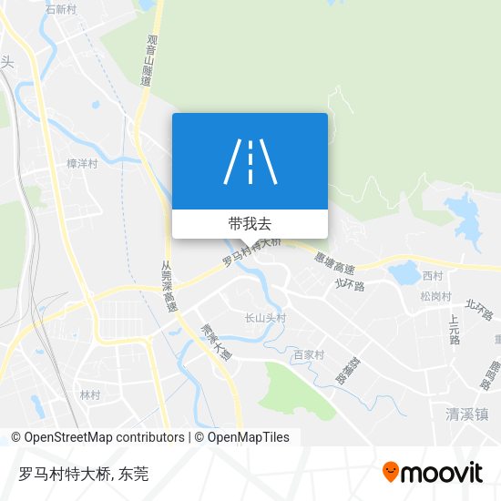 罗马村特大桥地图