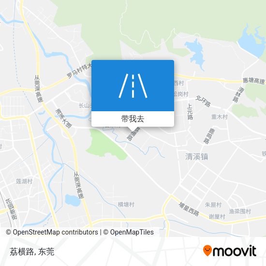 荔横路地图
