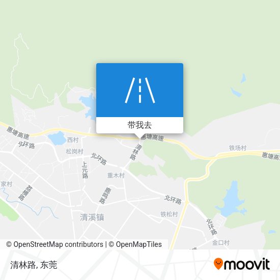 清林路地图
