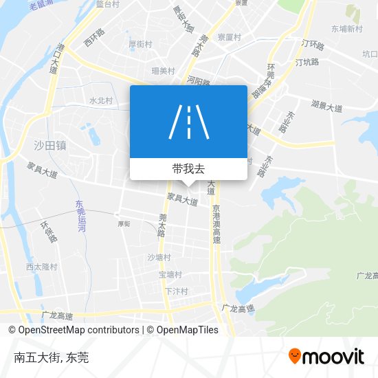 南五大街地图