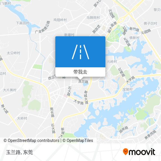 玉兰路地图