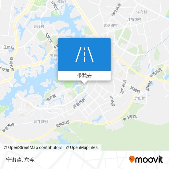 宁谐路地图