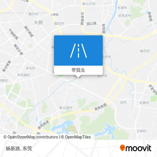 杨新路地图