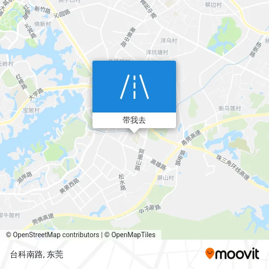 台科南路地图