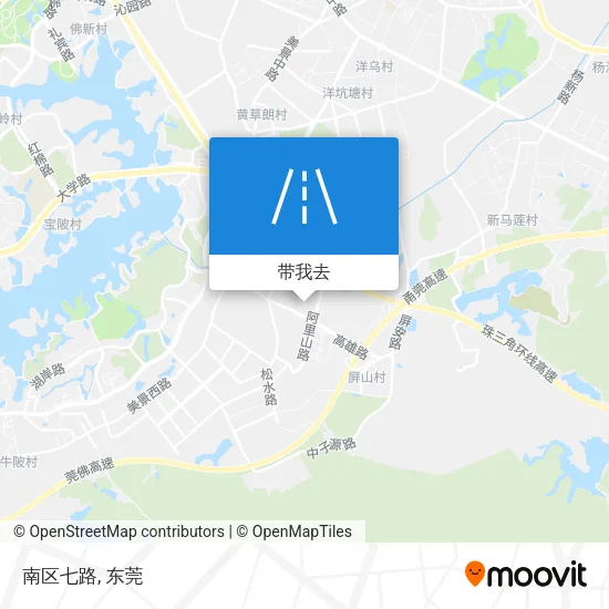 南区七路地图