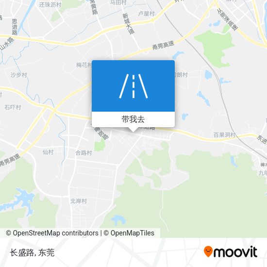 长盛路地图