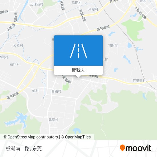 板湖南二路地图