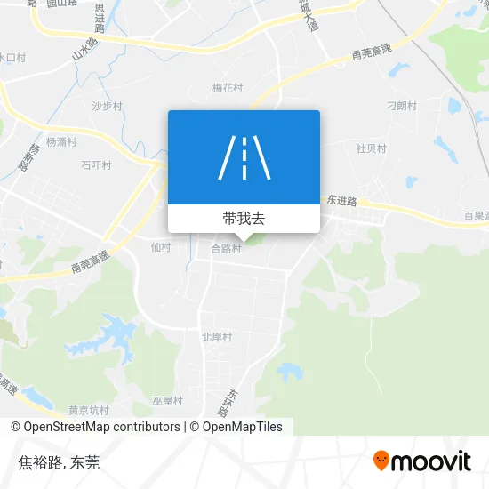焦裕路地图