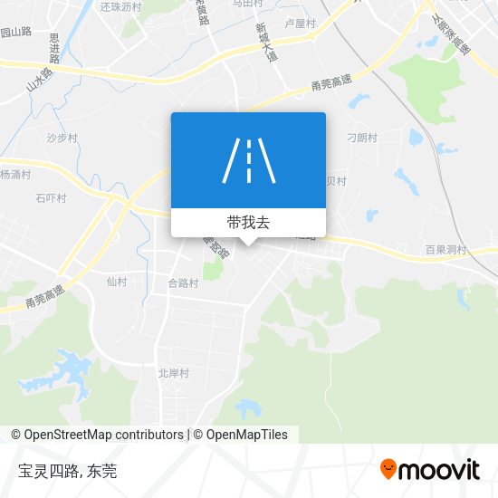 宝灵四路地图