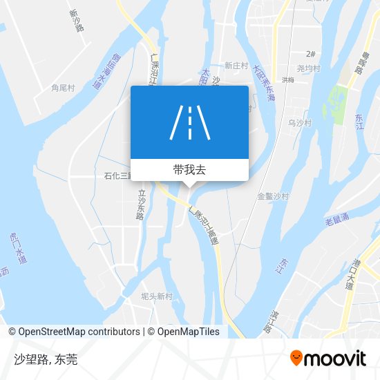 沙望路地图