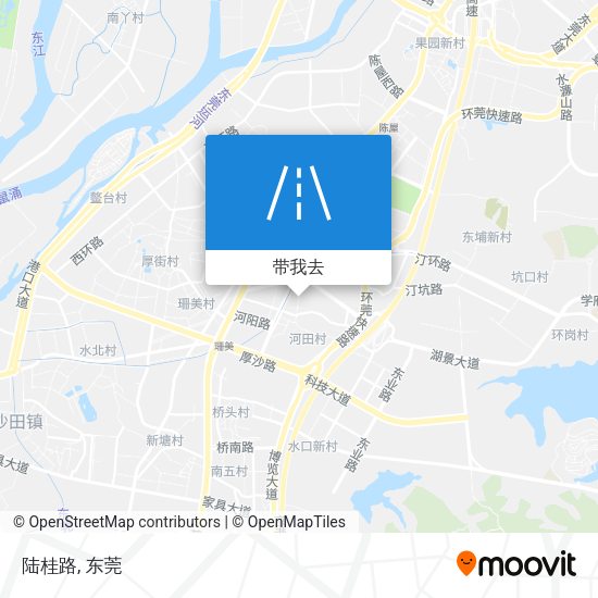 陆桂路地图