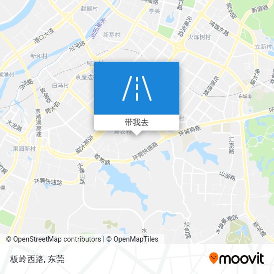 板岭西路地图