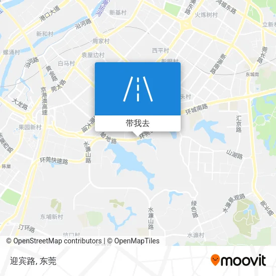 迎宾路地图