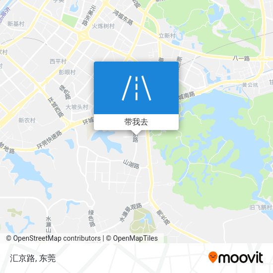 汇京路地图