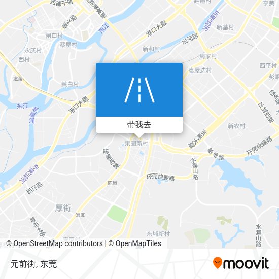 元前街地图