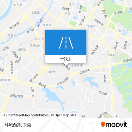 环城西路地图