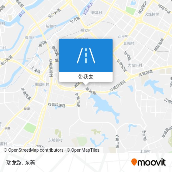 瑞龙路地图