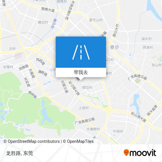 龙胜路地图