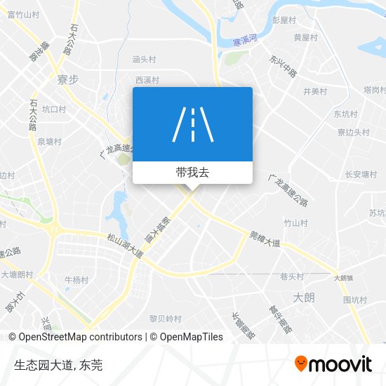 生态园大道地图