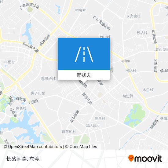 长盛南路地图