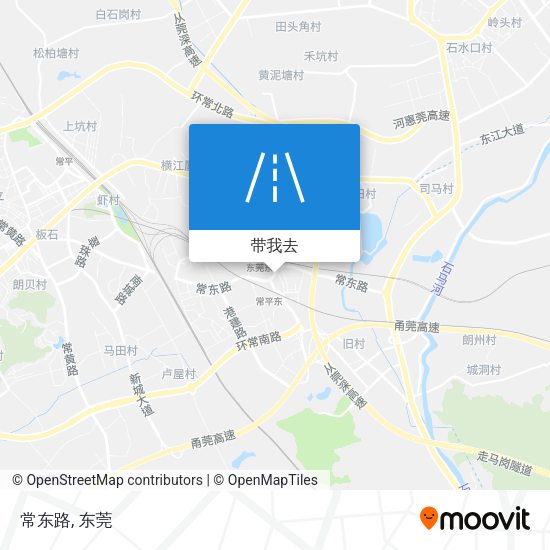 常东路地图