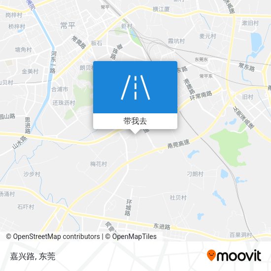 嘉兴路地图
