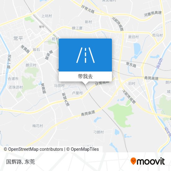 国辉路地图