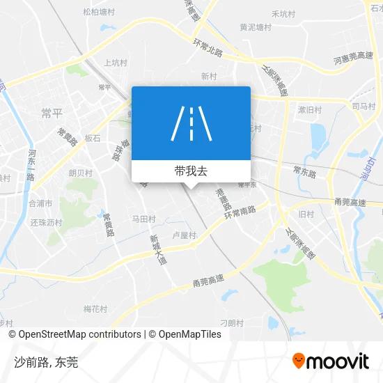 沙前路地图