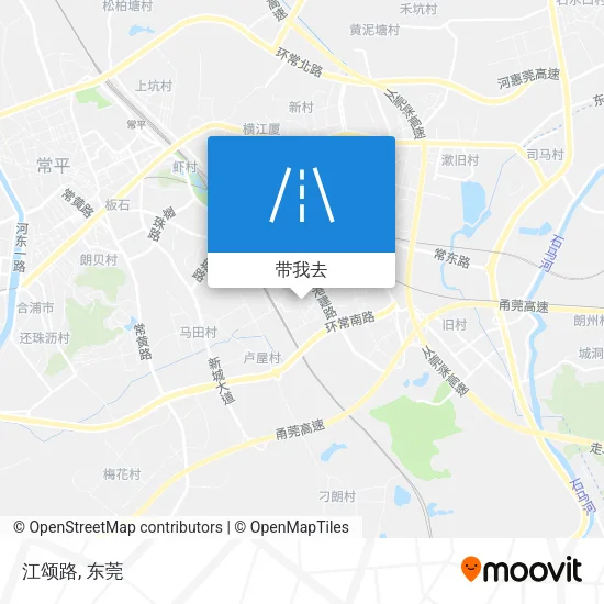 江颂路地图