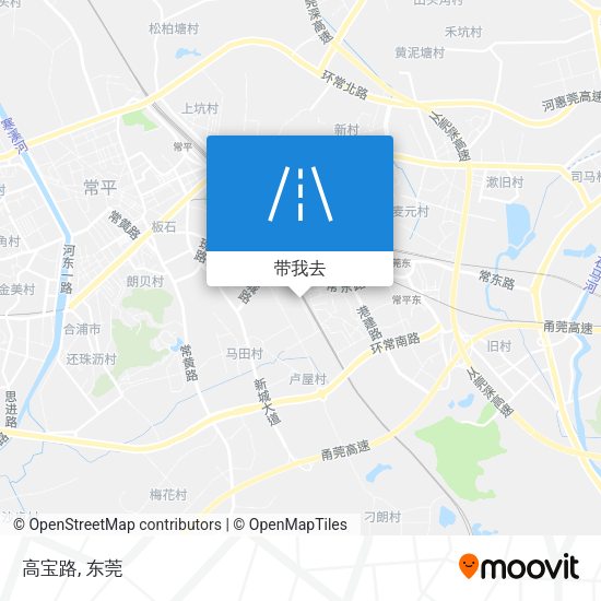高宝路地图