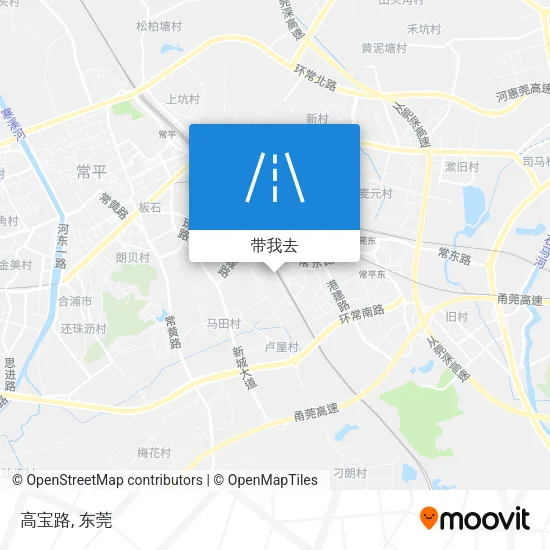 高宝路地图