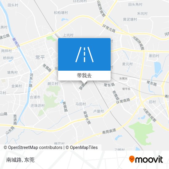 南城路地图