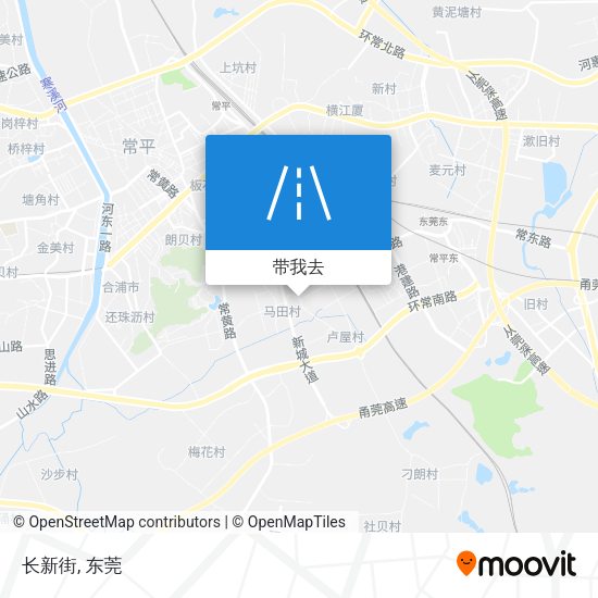长新街地图