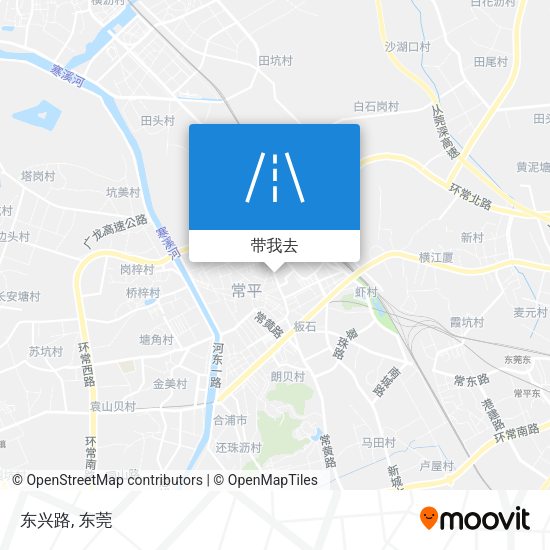 东兴路地图