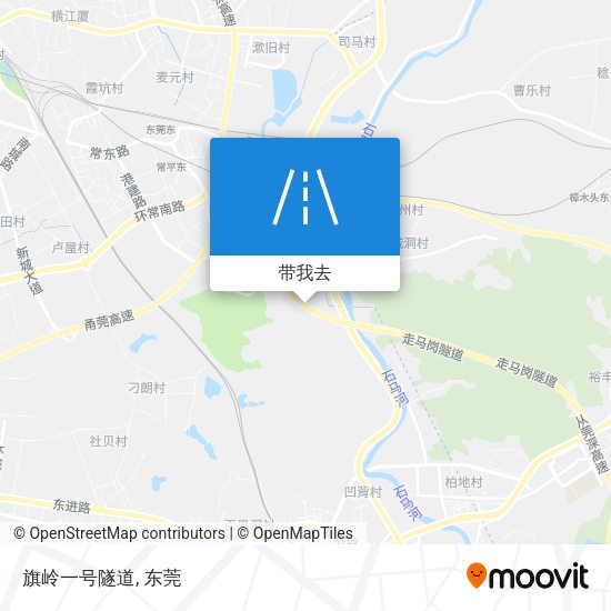 旗岭一号隧道地图