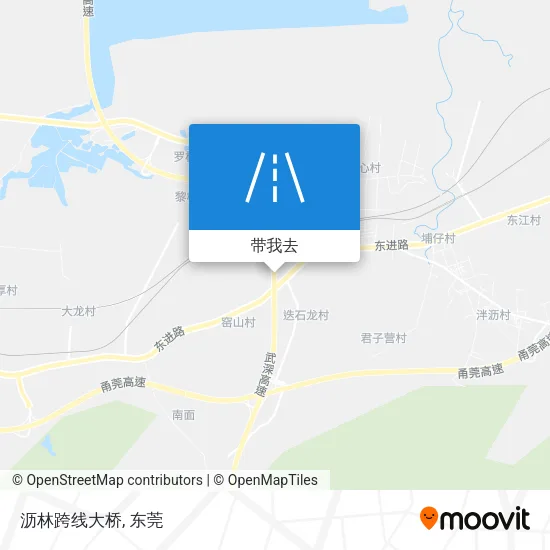 沥林跨线大桥地图