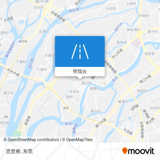 思贤桥地图