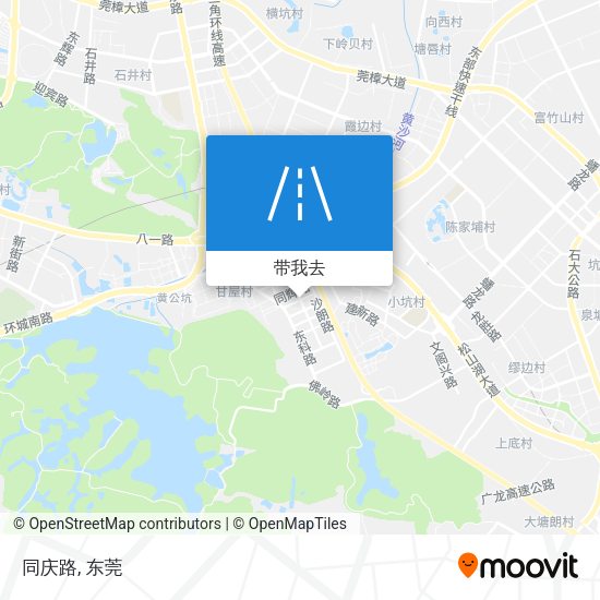 同庆路地图