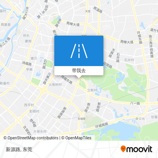 新源路地图