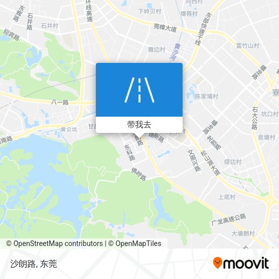沙朗路地图