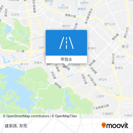 建新路地图