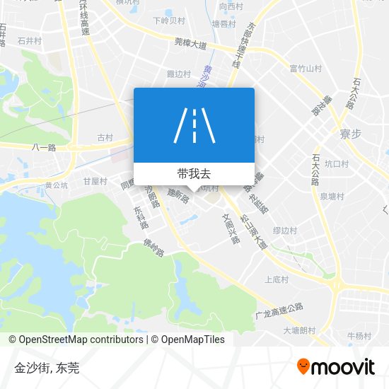 金沙街地图