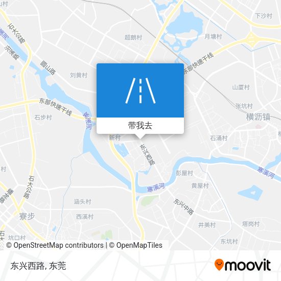 东兴西路地图