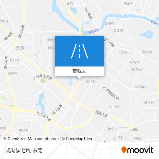 规划纵七路地图