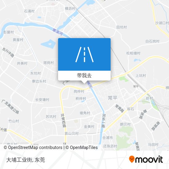 大埔工业街地图