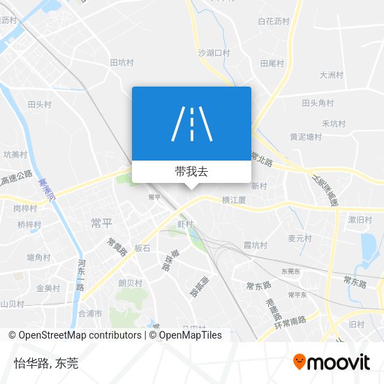 怡华路地图