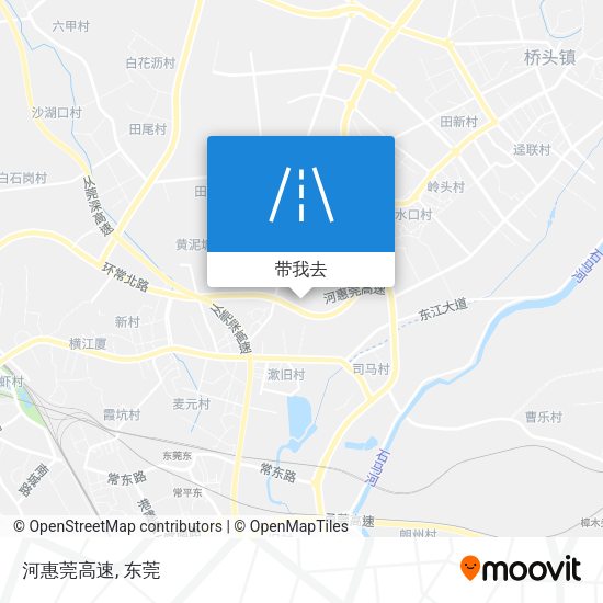 河惠莞高速地图